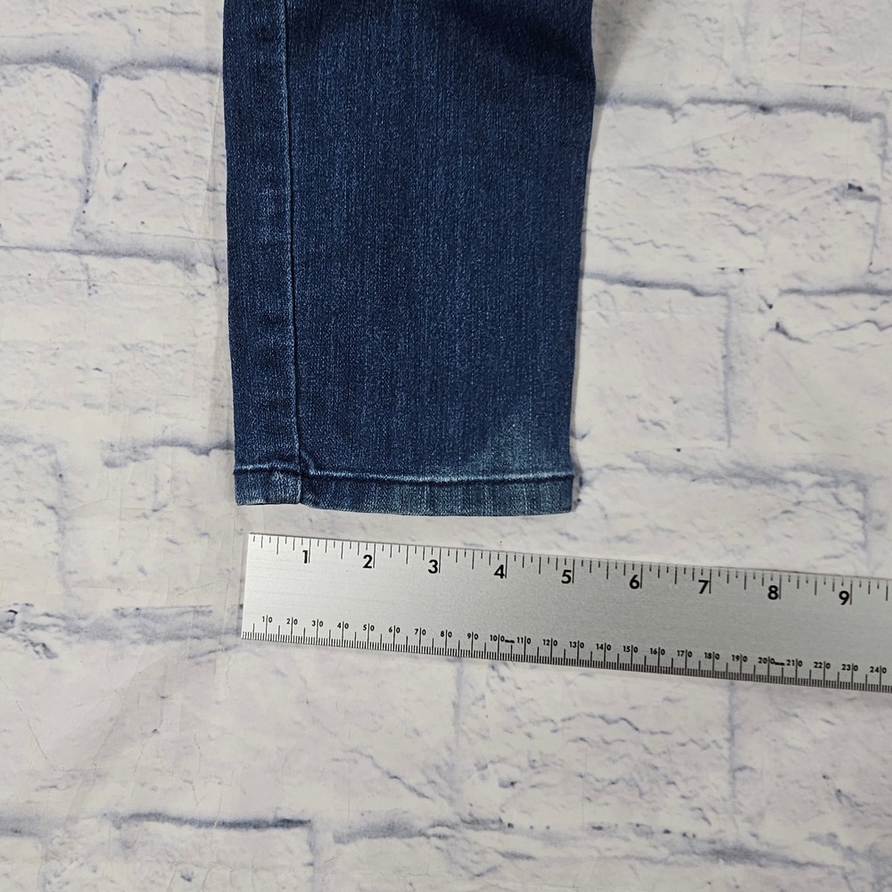 Democracy Jeans Womens 8 Blue Ab Solution Booty Lift Jegging Dark Wash Stretch - Picture 4 of 12
